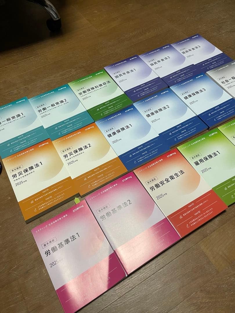 フォーサイト　社労士2022年度　教材一式セット フォーサイト 社労士 2022年度社会保険労務士教材一式 バリューセット1